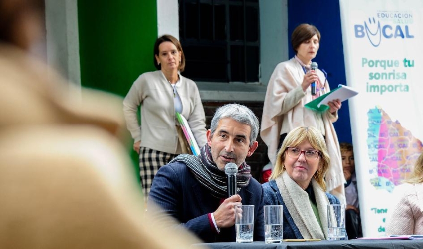 Programa Salud Bucal Escolar cumplió 20 años como política de Estado