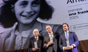 Uruguay recibió Premio Ana Frank por su compromiso con la democracia y la convivencia pacífica