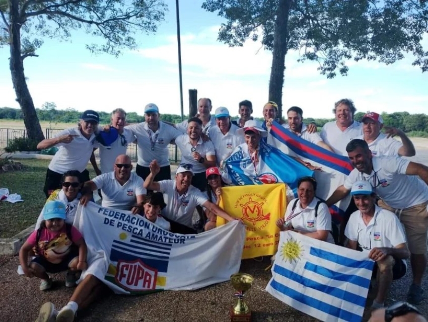 Reconocimiento a los Campeones Sudamericanos de Pesca