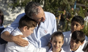 Presidente Orsi visitó escuela n.° 10 de la ciudad de Mercedes