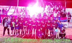 La I.A.B.S Campeón del Torneo Apertura en el Ascenso