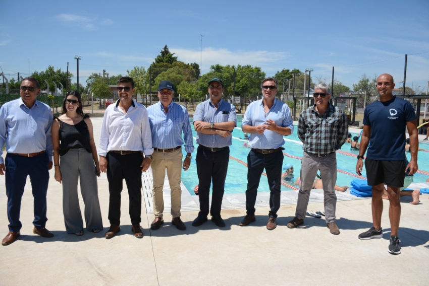 El Intendente recorrió obras en Nueva Palmira