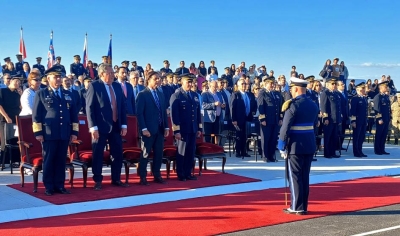 Lacalle Pou asistió a clausura de cursos de la Escuela Militar de Aeronáutica