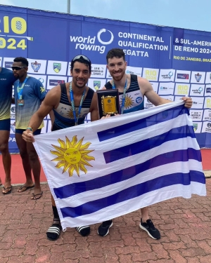 Medallas para Uruguay en Remo