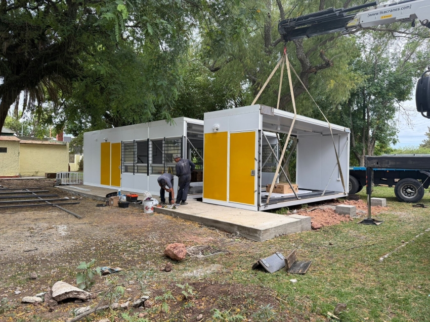 La UTU Carmelo recibe este jueves un aula comedor para su instalación
