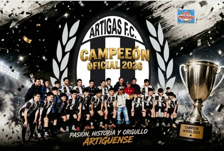 Artigas F.C Campeón Oficial 2026