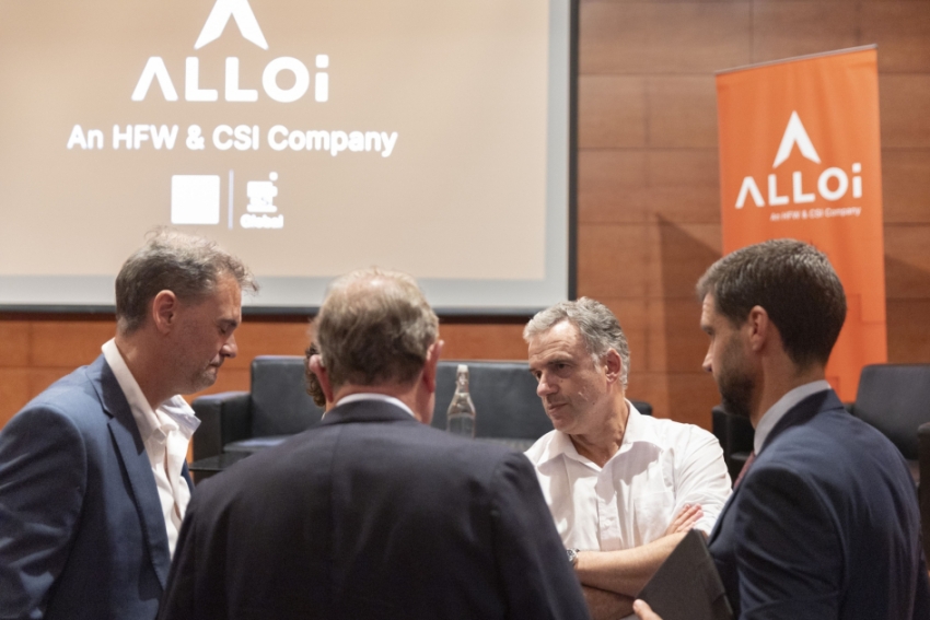 Presidente Orsi concurrió a la presentación de firma que ofrecerá servicios de ingeniería para el exterior