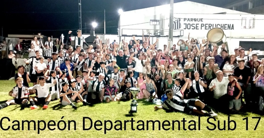 Wanderers de Palmitas Campeón Departamental Sub 17