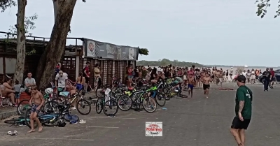 Triatlón Infantil en Playa Seré