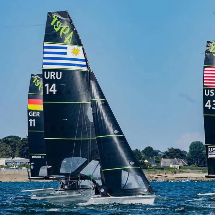 Umpierre y Diz siguen navegando en la Elite Mundial