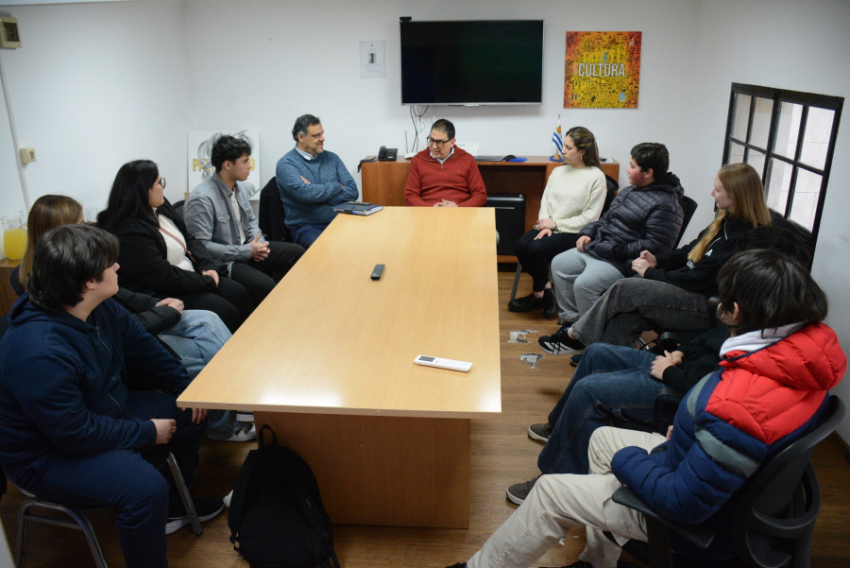 Visita al Data Center de la Intendencia