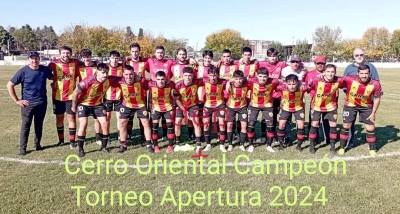 Cerro Oriental Campeón del Torneo Apertura