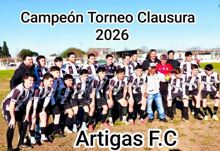 Artigas F.C Campeón del Torneo Clausura
