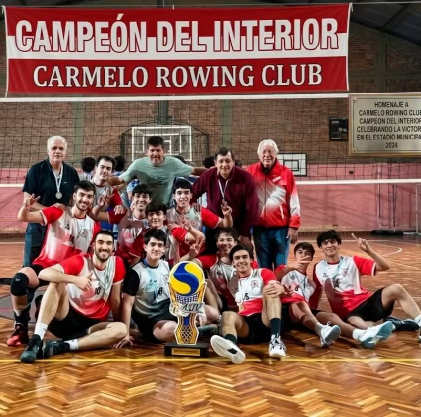 Carmelo Rowing Campeón del Interior