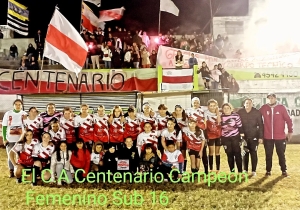 Centenario Campeón Femenino Sub -16