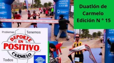 Se corrió una nueva Edición del Duatlón de Carmelo