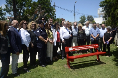 Inauguración del Banco Rojo